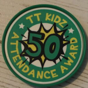 Pop Badge -  Attendance 50 Session  (Pack of 10)