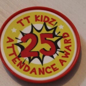 Pop Badge - Attendance 25 Sessions (Pack of 10)